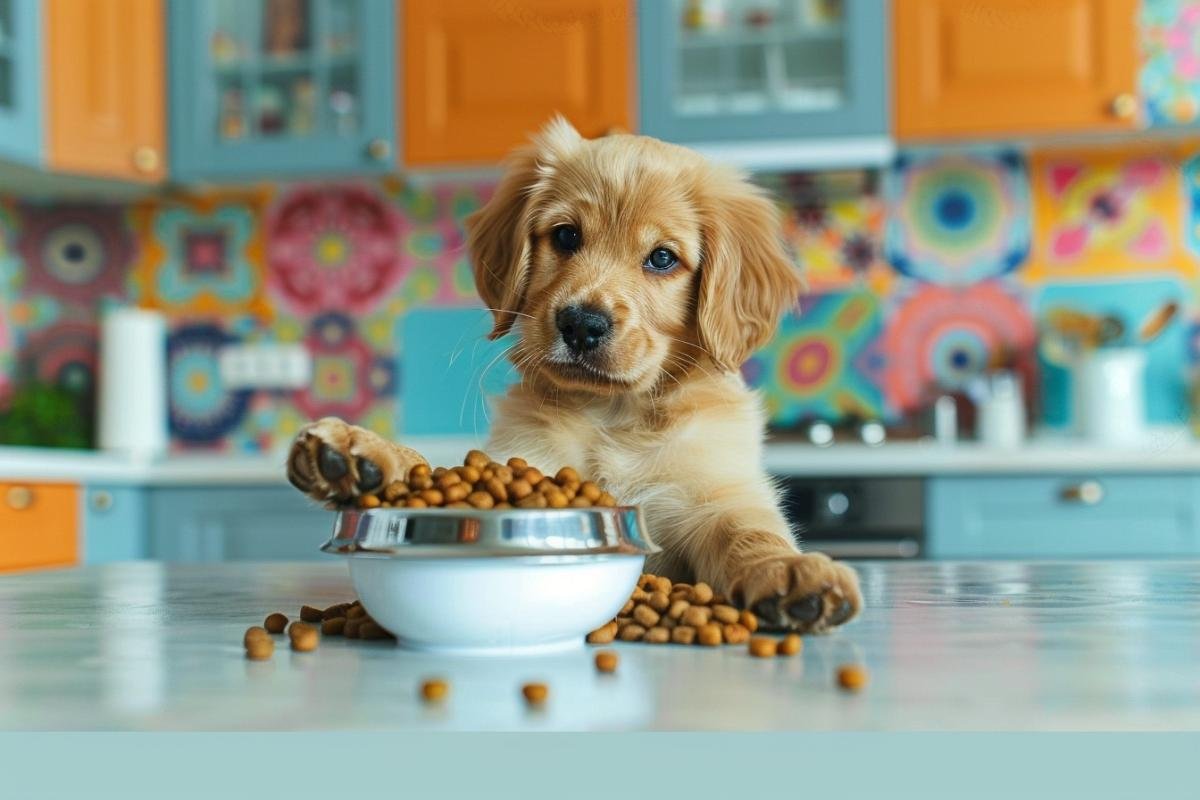 Quand passer des croquettes chiots à adultes ?