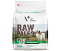 Sac cu mâncare de câine Raw Paleo.