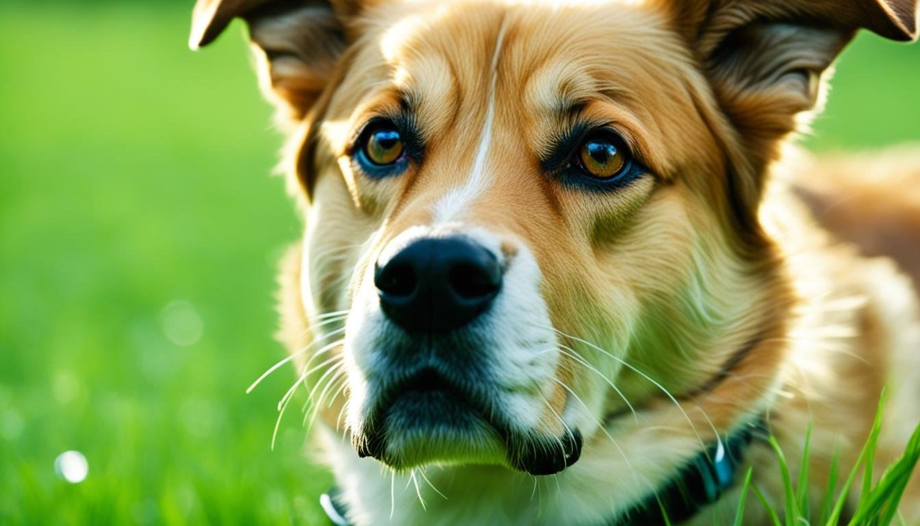 chien qui bave